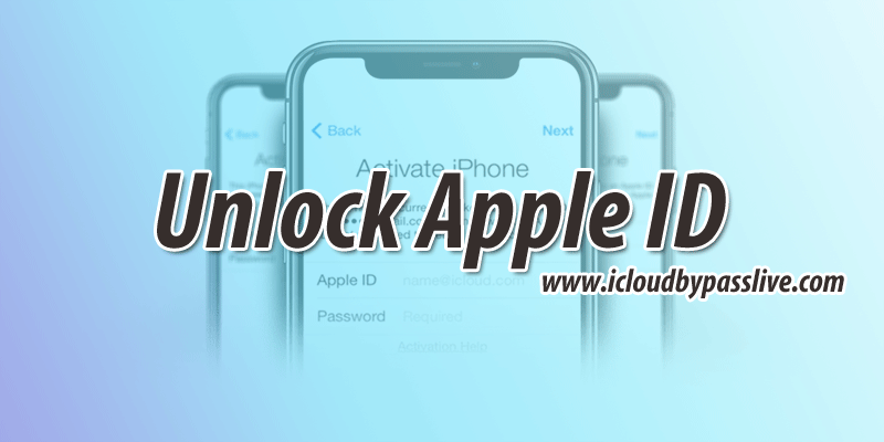 Unlock Apple ID.