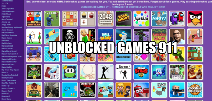 Unblocked Games 911 (Jan 2022) scan The Updates!