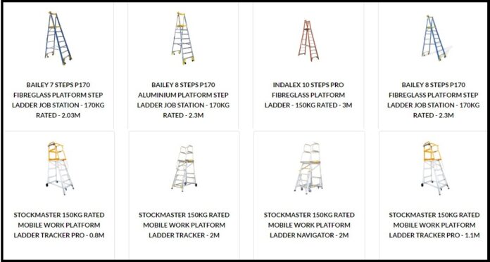 Platform ladders