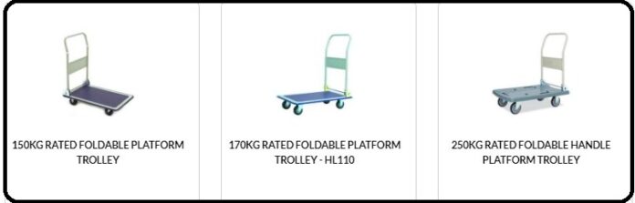 platform trolleys