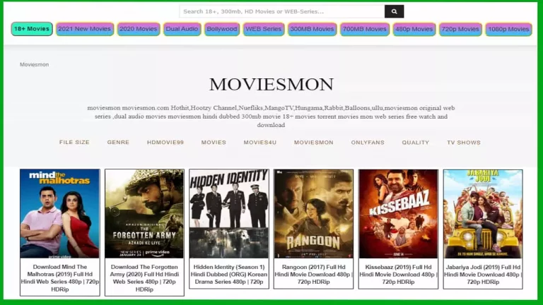 Moviesmon 2021 – Watch Free Movies HD
